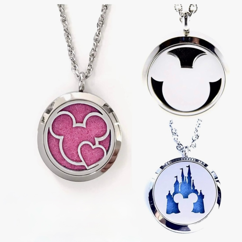FIKA Mickey Mouse Aromatherapy Essential Oils Necklace